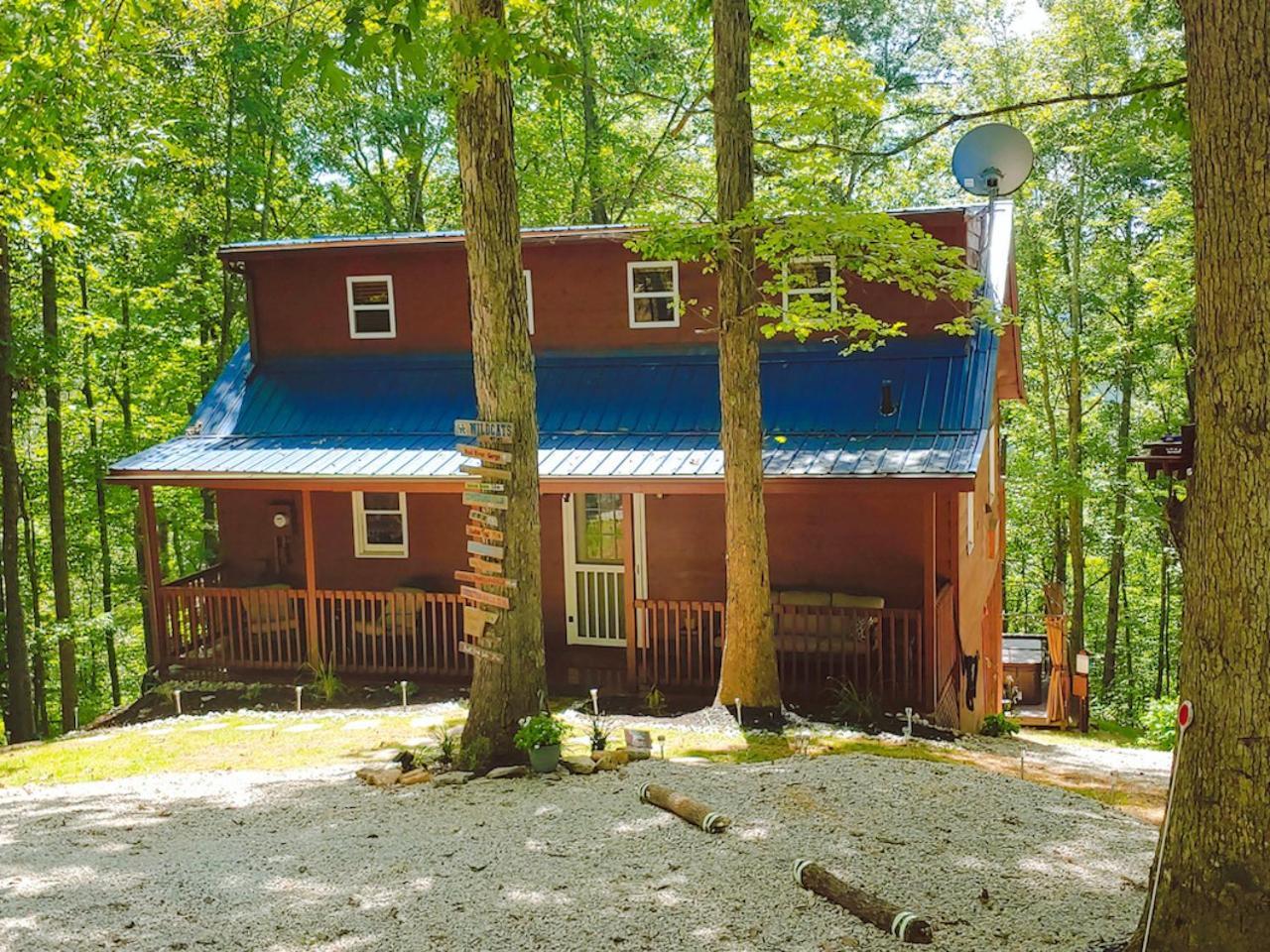 Trailseeker Cabin W King Bed Hot Tub At Red River Gorge Natural Bridge Stanton Extérieur photo